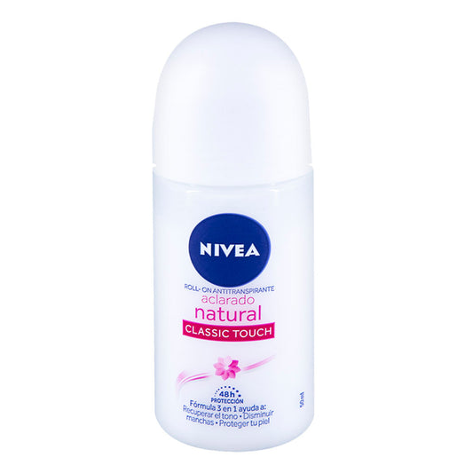 Desodorante Nivea Roll On Aclarado Natural 50 ml