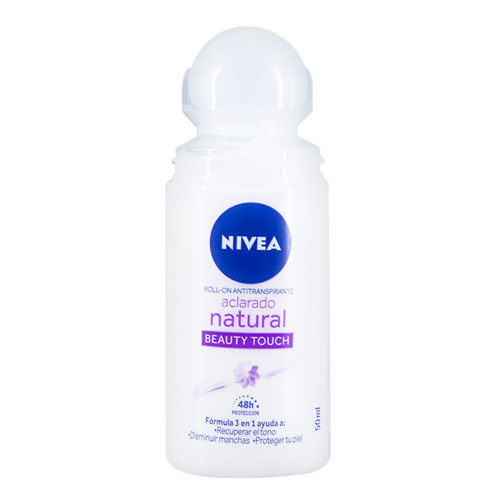 Desodorante Roll On Nivea Aclarado Beauty Touch 50 ml