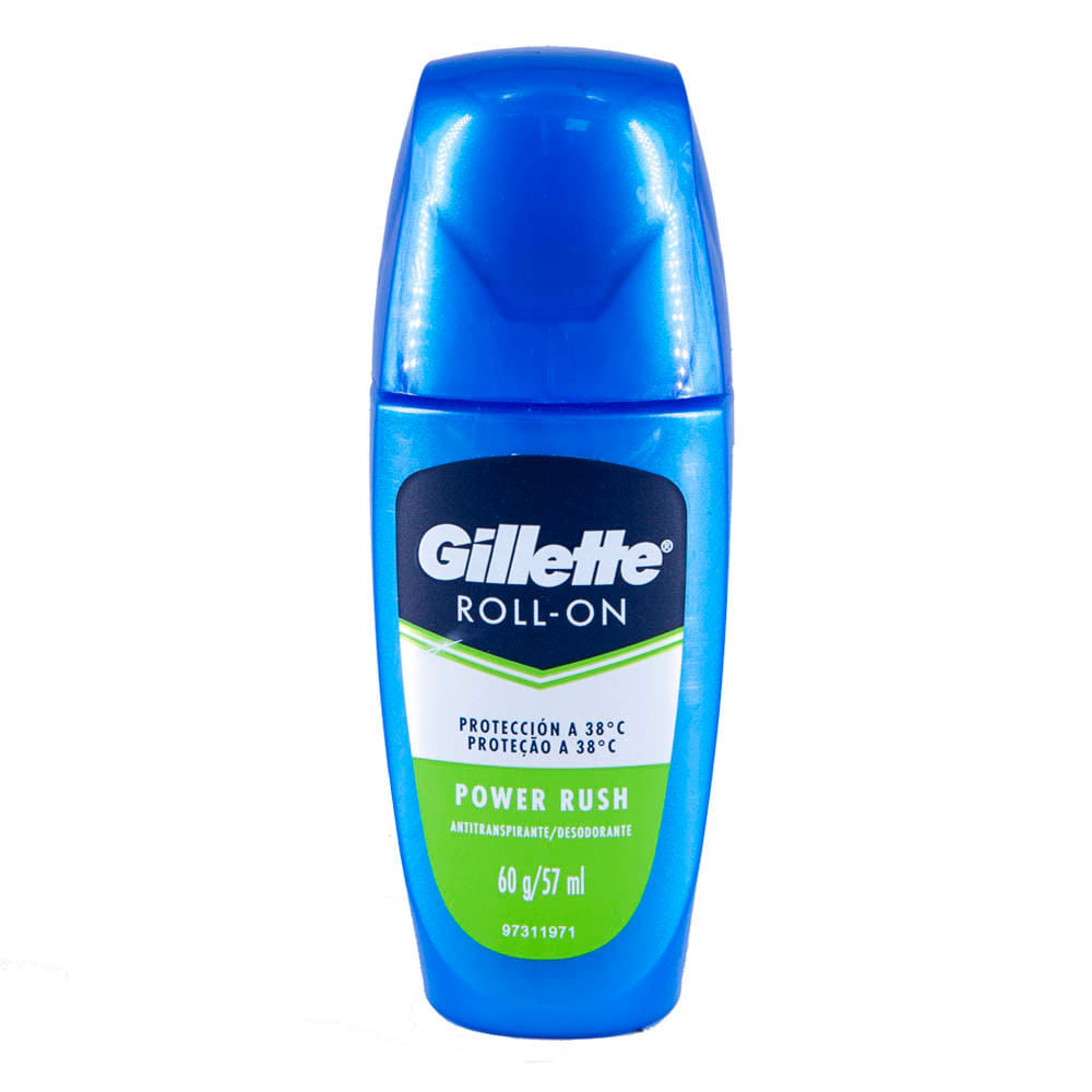 Desodorante Gillette Roll-on Power Rush 57 ml