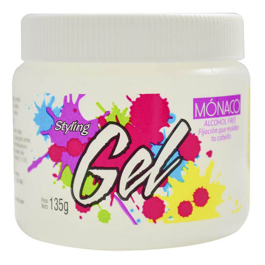Gel Para El Cabello Monaco Blanco