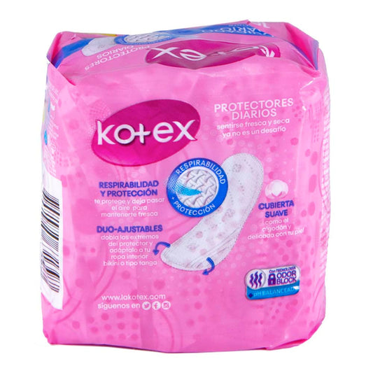 Protectores Diarios Kotex Cuidado Diario