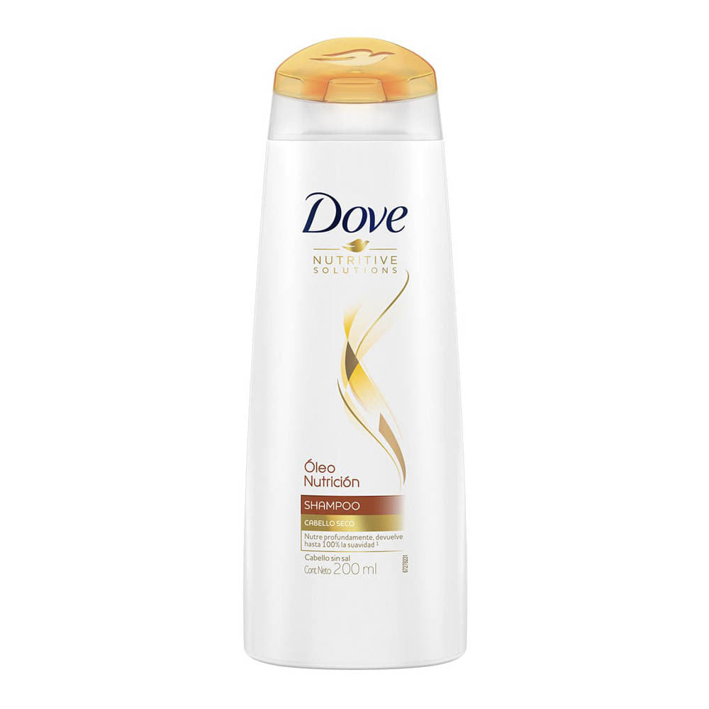 Shampoo Dove Óleo Nutrición 200 ml