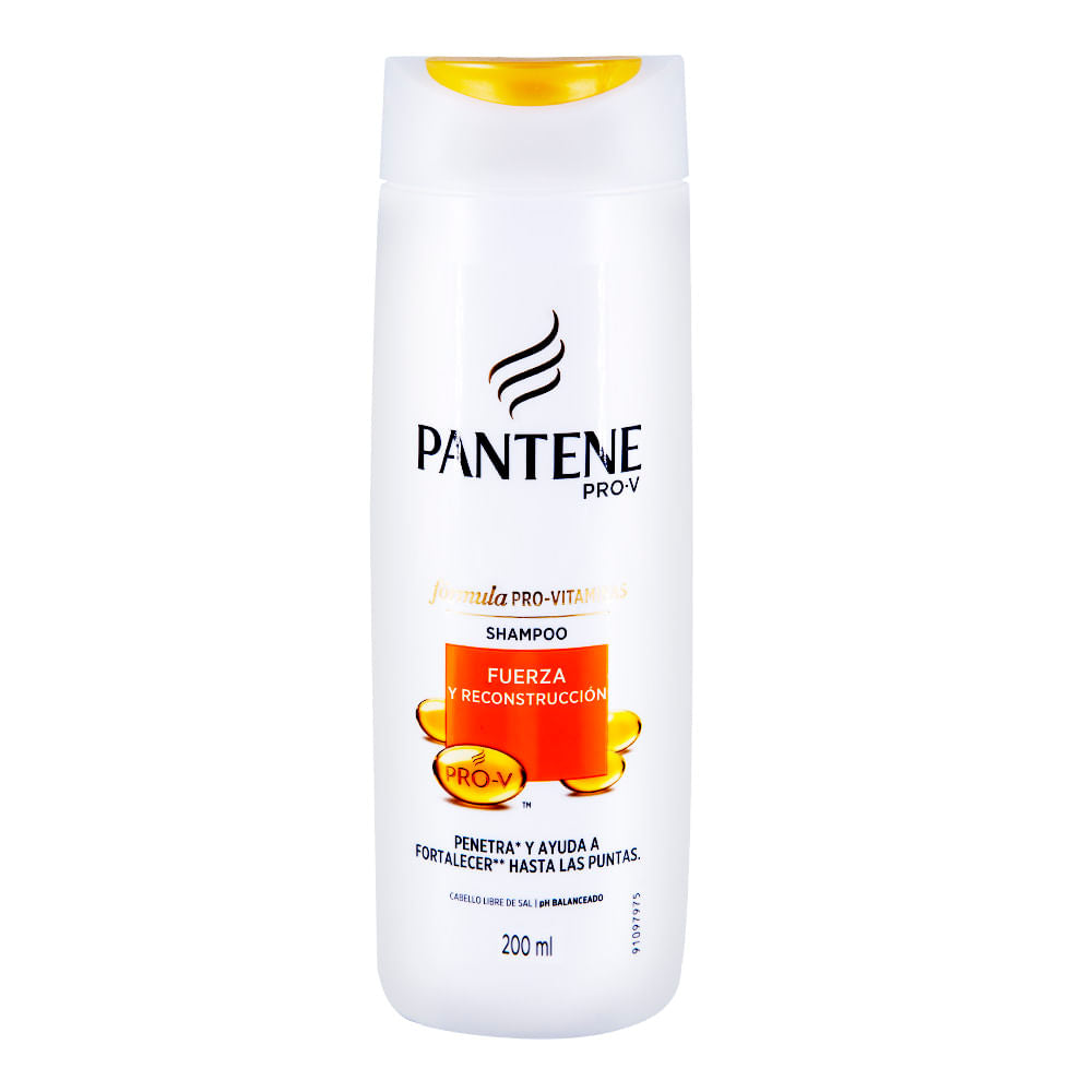 Shampoo Pantene Fuerza y Reconstrucción 200 ml