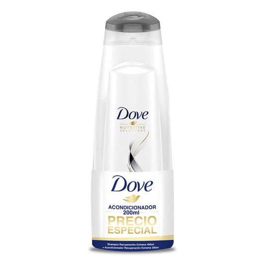 Shampoo + Acondicionador Dove Recuperación Extrema 200ml