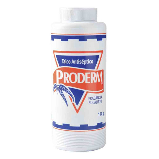 Talco Proderm Antiséptico Eucalipto 120 g