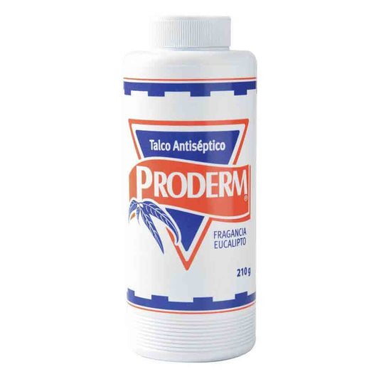 Talco Proderm Antiséptico Eucalipto 210 g
