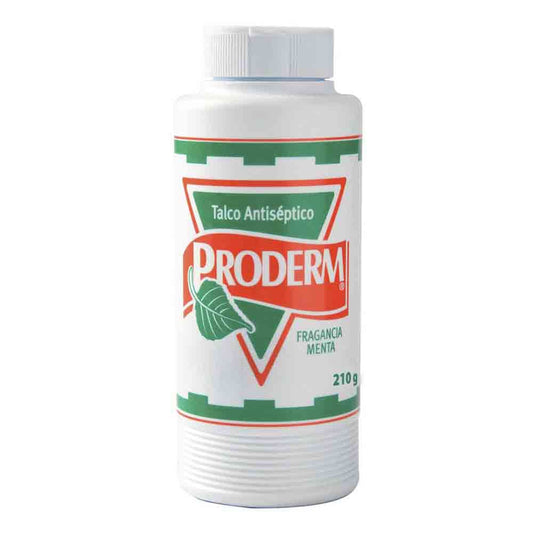 Talco Proderm Menta 210 g