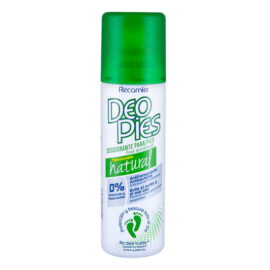 Desodorante Para Pies Recamier Natural 260 ml