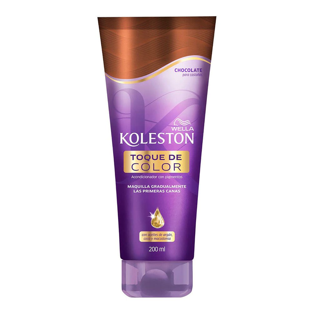 Acondicionador Wella Koleston Toque Color Chocolate 200 ml