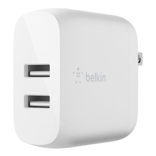 Adaptador Belkin Wall Dual Usb-A 24W Wht