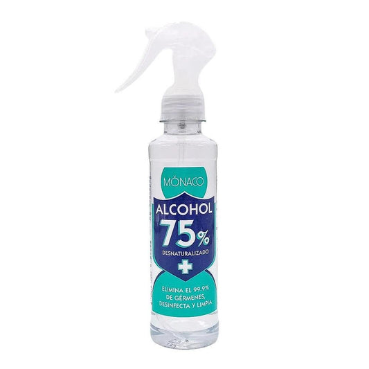 Alcohol Monaco Desnaturalizado 75% de 16 oz