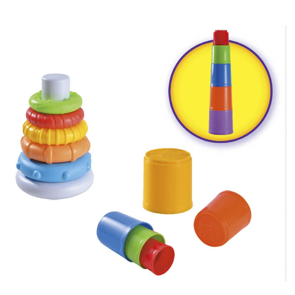 Aros y Tazas Apilables Infunbebe - Surtido