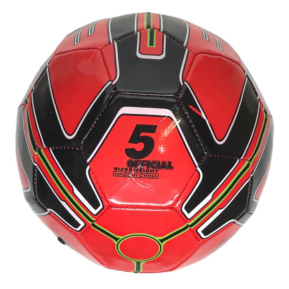 Balón de Fútbol Mays 5 Rojo con Negro 8"