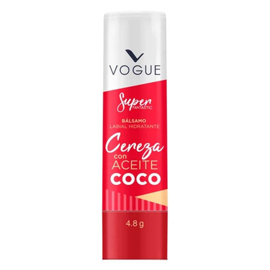 Bálsamo Labial Vogue de Cereza Con Aceite de Coco 4.8 g