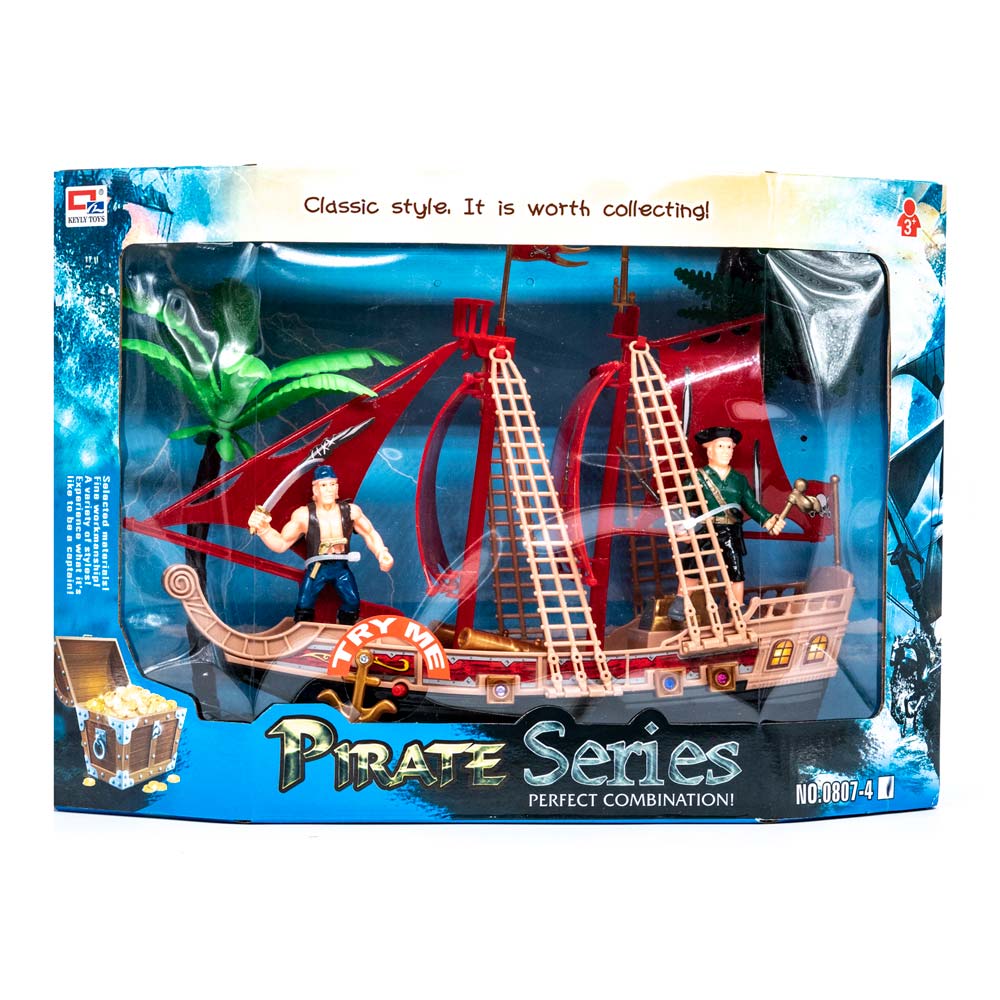 Barco de Piratas Star Toys Con Accesorios