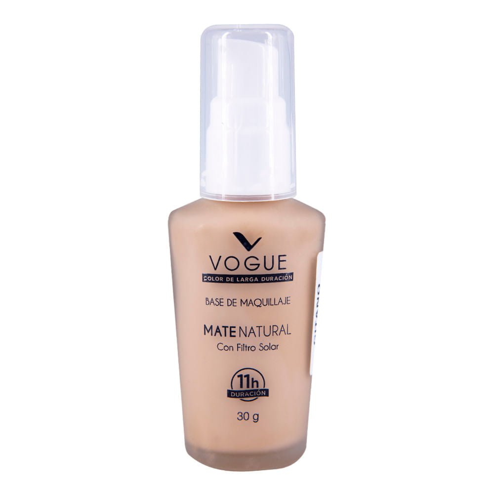 Base Líquida Vogue Mate Natural Gitano 30 ml