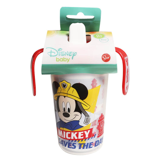 Vaso Con Boquilla Disney Mickey Con Asas 320 ml