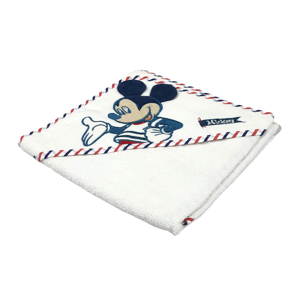 Toalla de Baño Mickey Mouse Para Bebé Niño