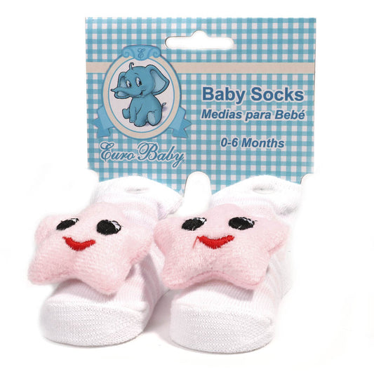 Medias Euro Baby Para Bebé Niña 0 - 6 Meses