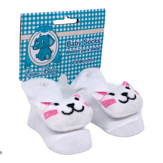 Medias Euro Baby Para Bebé Niña 0 - 6 Meses