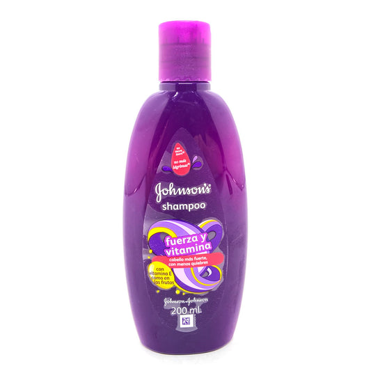 Acondicionador Johnson´s Fuerza y Vitamina Para Bebé de 200 ml
