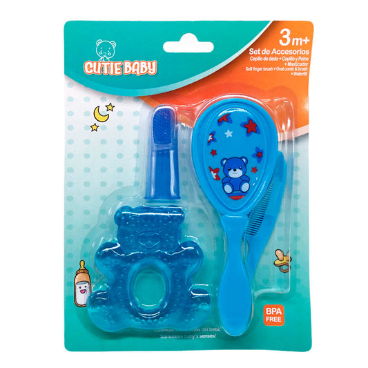 Accesorio de Peinilla Cutie Baby de 4 Piezas - Surtido