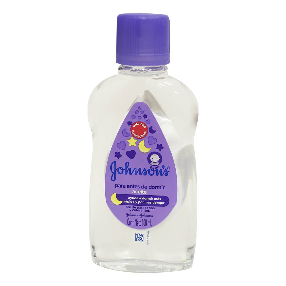 Aceite Johnson´s Antes de Dormir Para Bebé de 100 ml