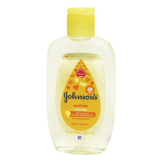 Colonia Johnson´s Sonrisas Para Bebé de 200 ml