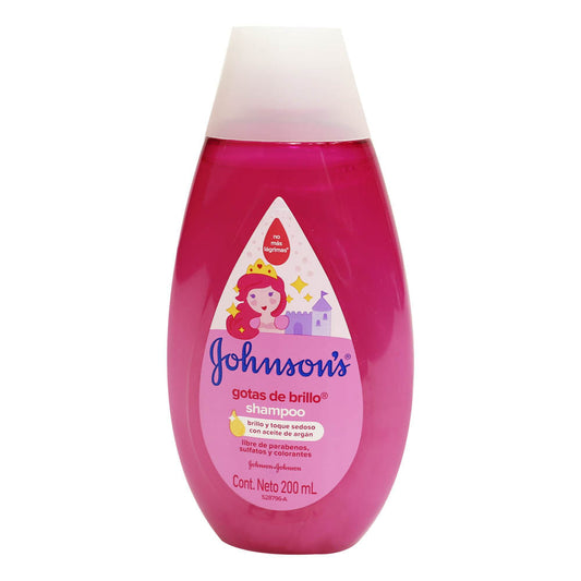 Shampoo Johnson´s Gotas de Brillo Para Bebé de 200 ml