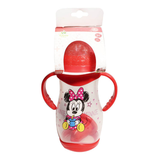 Biberón Disney Minnie de Plástico Con Asas 15 oz
