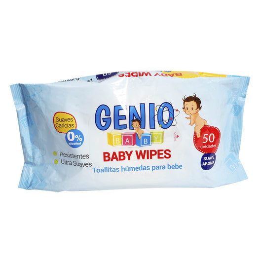 Toallas Húmedas Genio Baby 50 piezas