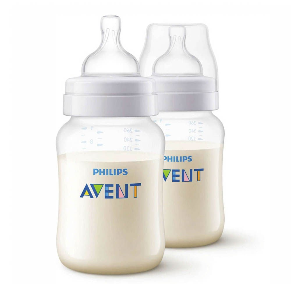 Biberón Classic Plus Avent Plástico de 2 Piezas