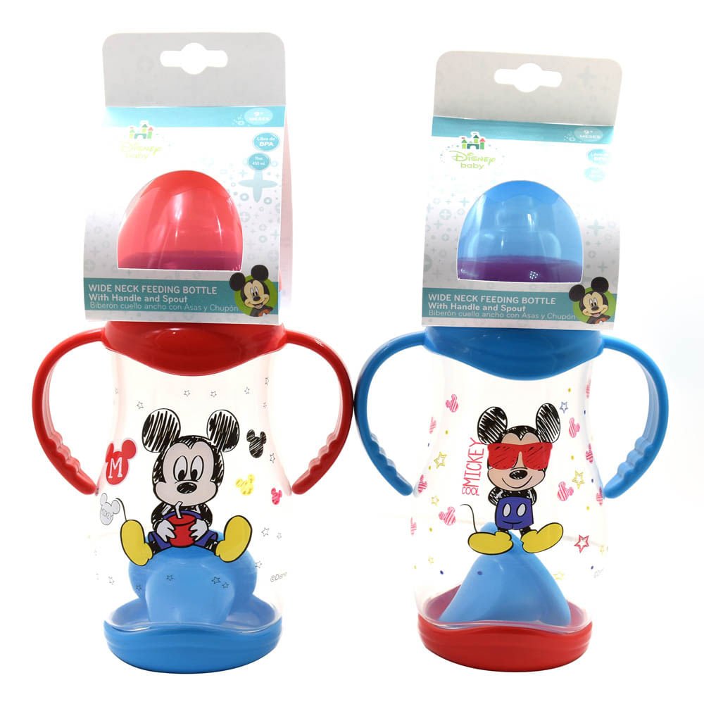 Biberón Plástica Disney con Agarradero 15 oz - Surtido