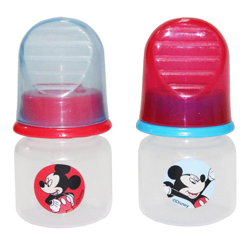 Biberón Plástica Disney Mickey Mouse 2 oz