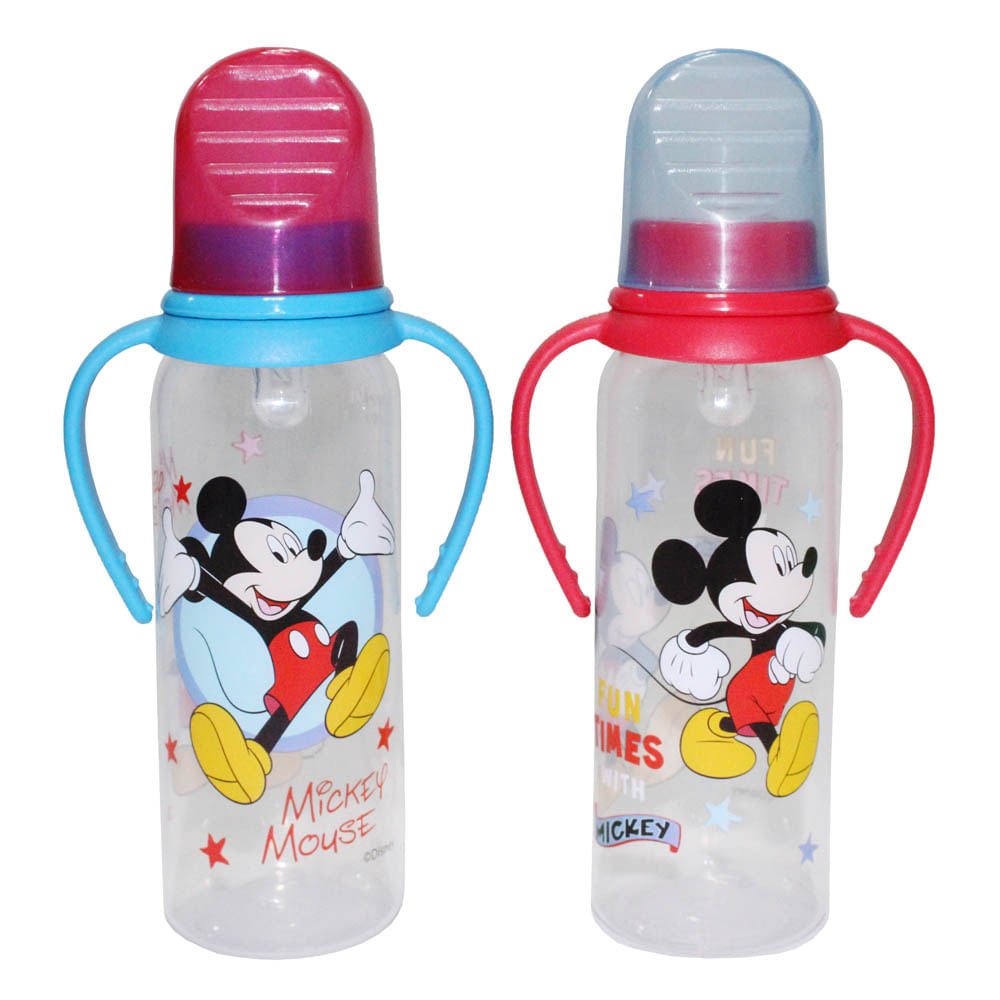 Biberón Plástica Disney Mickey Mouse 8 oz