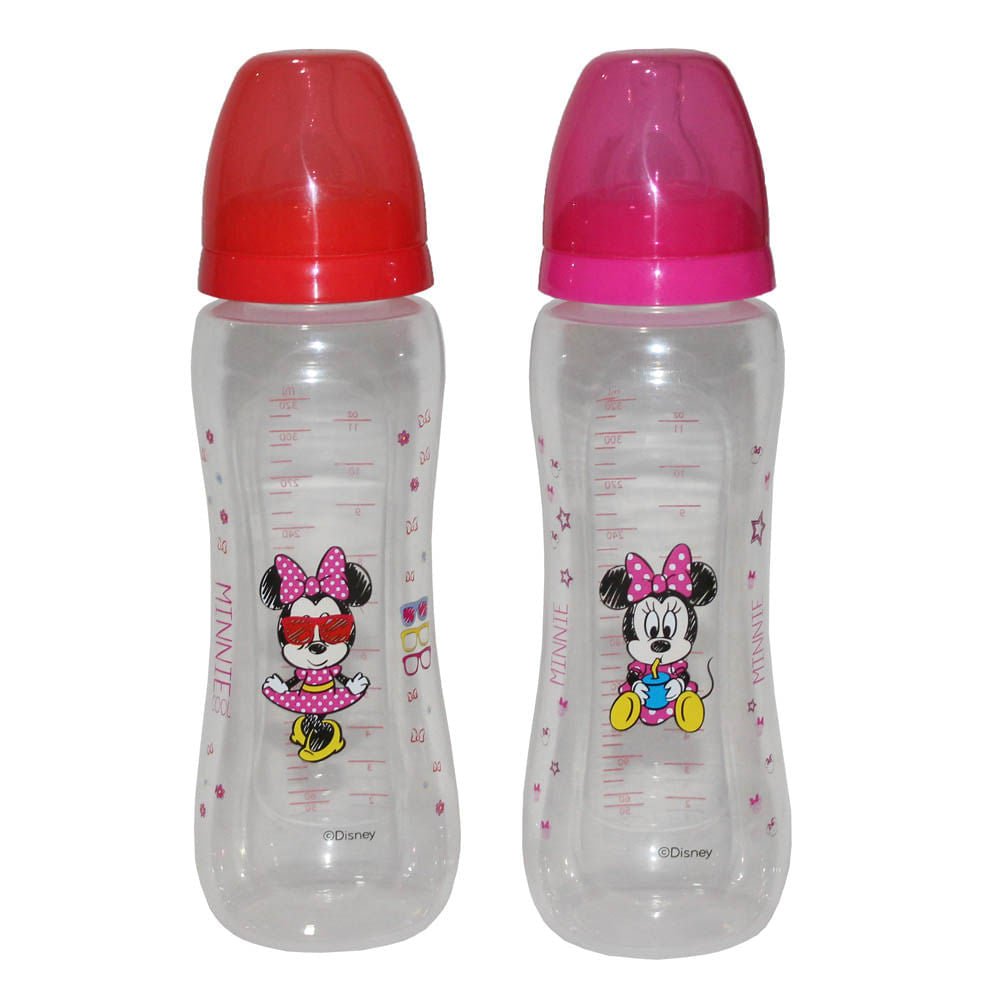 Biberón Plástica Disney Minie Mouse 12 oz