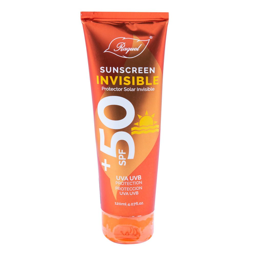 Bloqueador Solar Raquel Invisible SPF50 4OZ