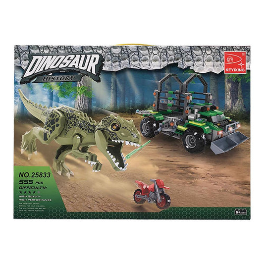 Bloques Ausini Dinosaur History de 555 Piezas