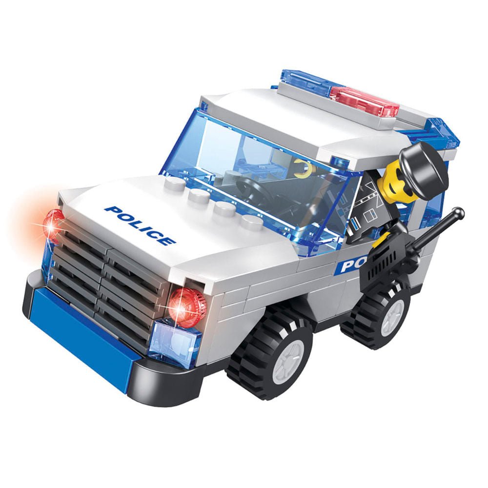 Bloques Build Me Up Policia 107 Piezas