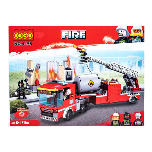 Bloques City Fire 415 Piezas