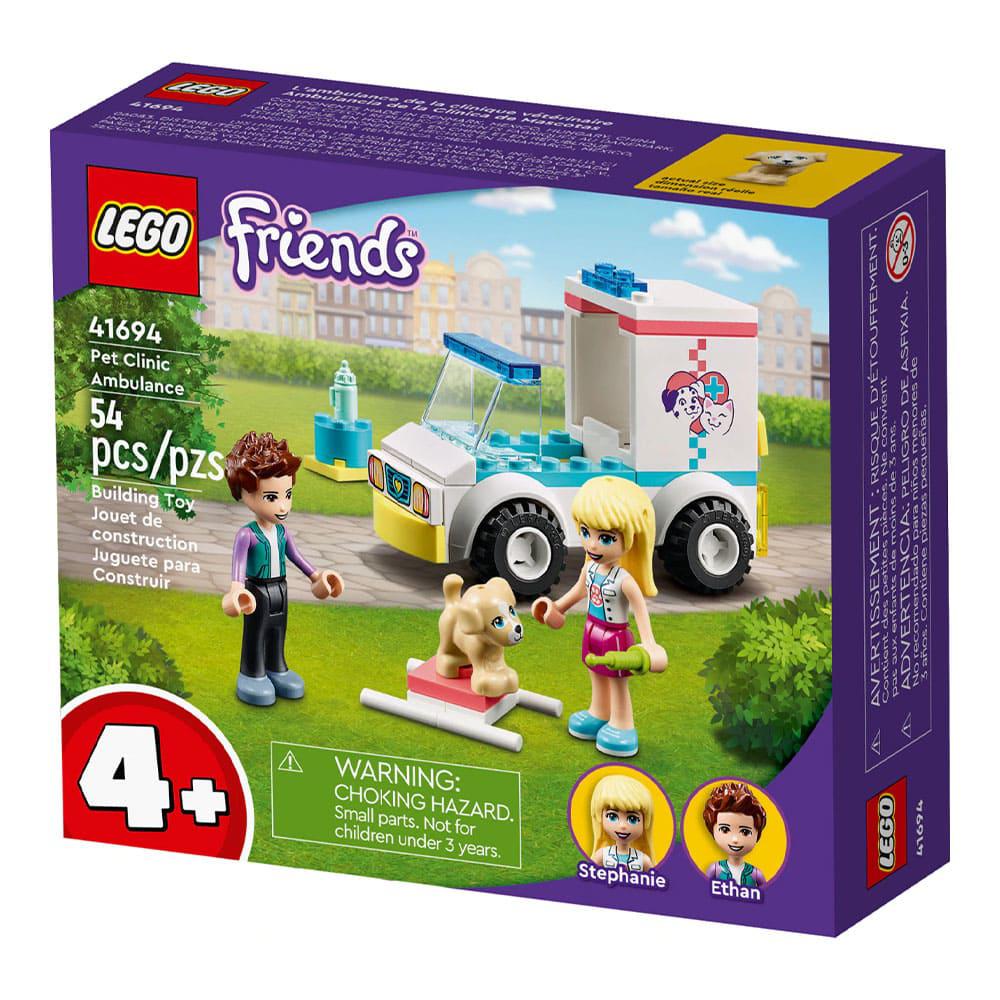 Bloques Lego Ambulancia de la Clínica de Mascotas