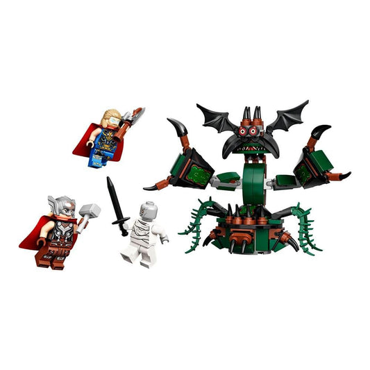 Bloques Lego Ataque Sobre Nuevo Asgard