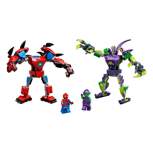 Bloques Lego Batalla de Robots Spider-Man vs Duende Verde