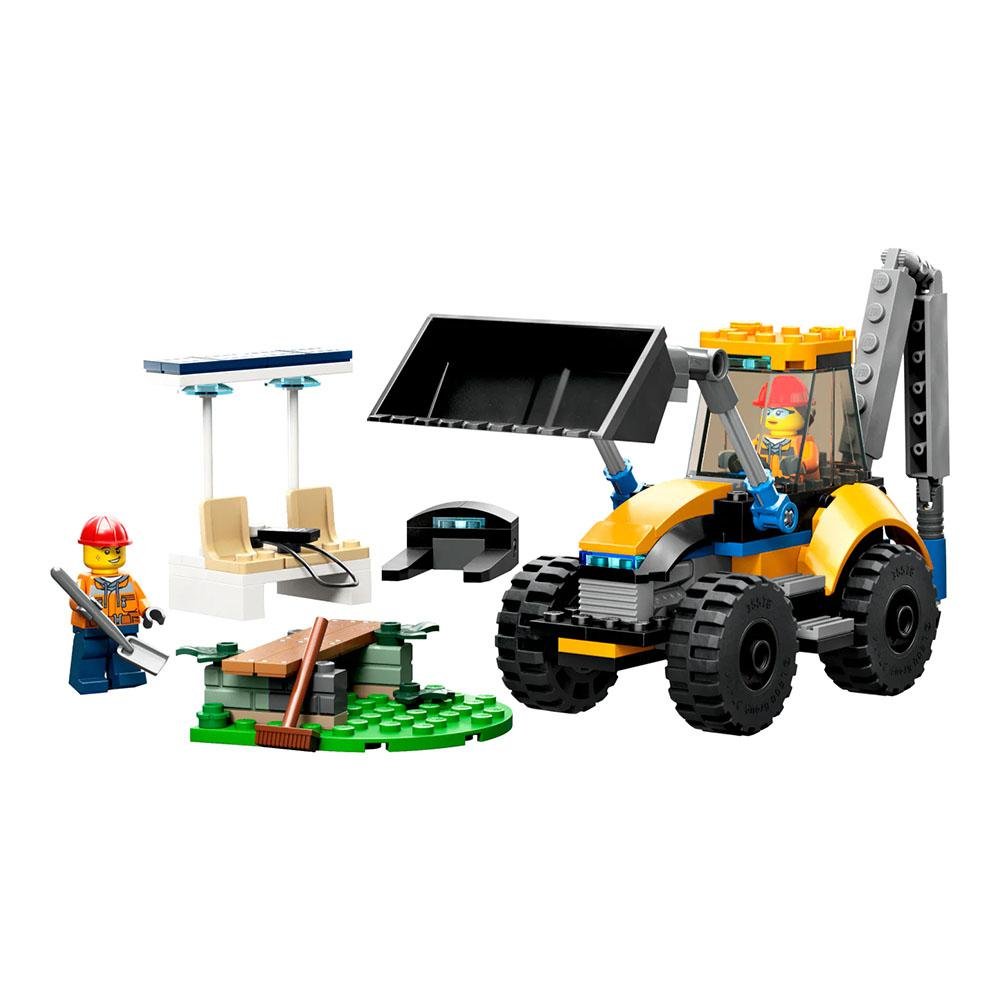 Bloques Lego City Excavadora de Construcción