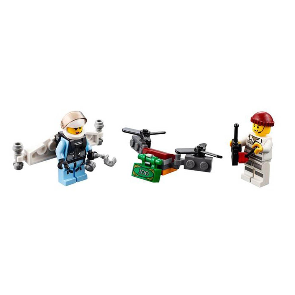 Bloques LEGO® City Mochila Propulsora Policial en Bolsa