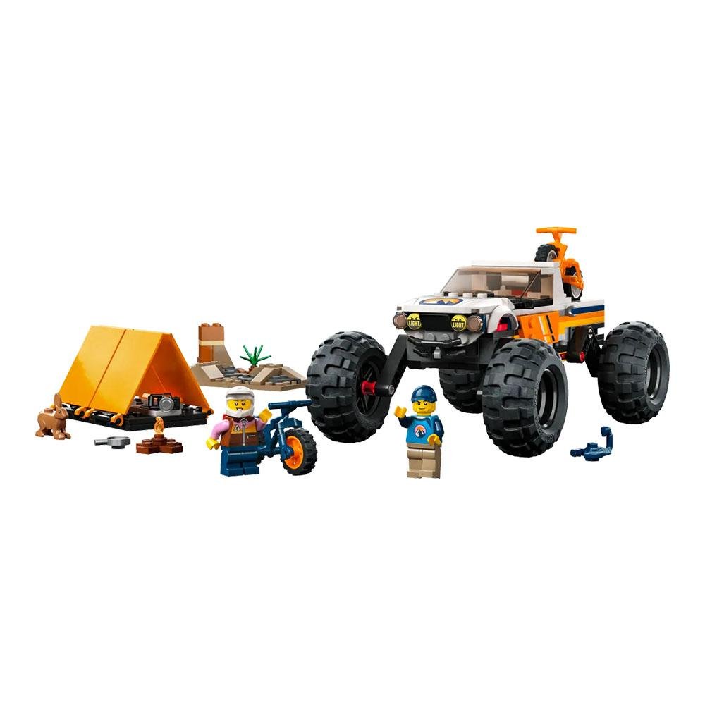 Bloques Lego City Todoterreno 4X4 Aventurero