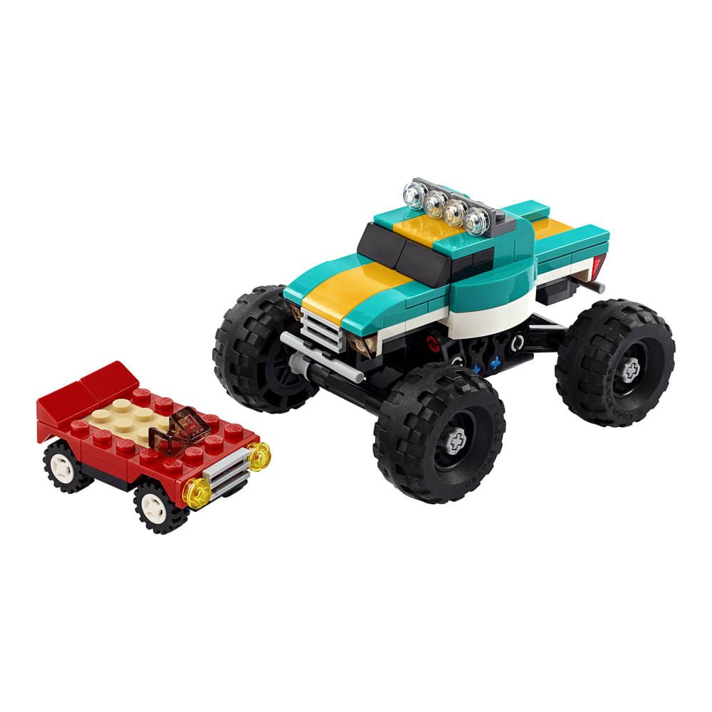 Bloques LEGO® Creator Monter Truck 3 en 1