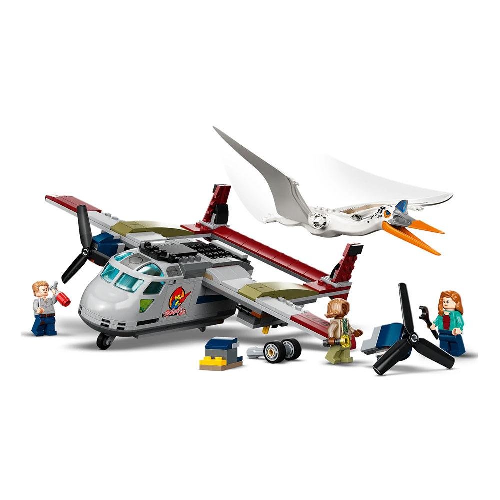 Bloques Lego Emboscada al Avión Quetzalcóatlus