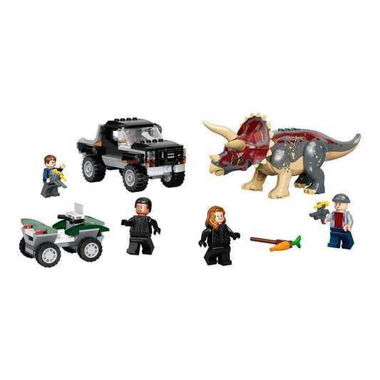 Bloques Lego Emboscada de Camioneta Triceratops