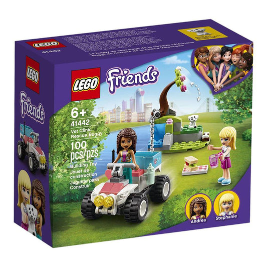 Bloques Lego Friends Buggy Rescate Clínica Veterinaria 100 Piezas
